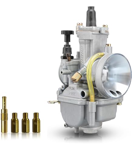 Amazon.com: DELLEN Carburetor for Mikuni 24mm Flat Slide